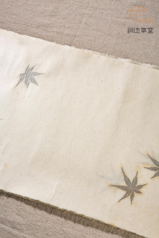 80年代日本制两层皮纸夹枫叶石州和纸 商品图2