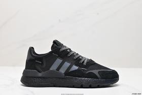 阿迪达斯Adidas Nite Jogger三叶草休闲运动跑步鞋CG5951男女鞋