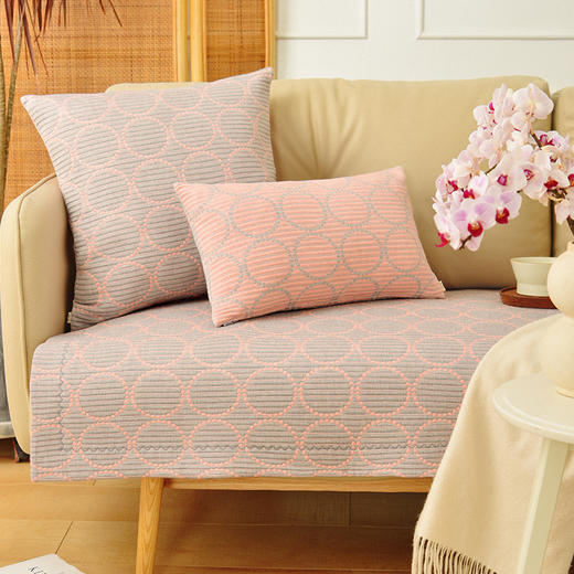 皆川名系列沙发巾靠包棉四季通用高端轻奢防滑 商品图3