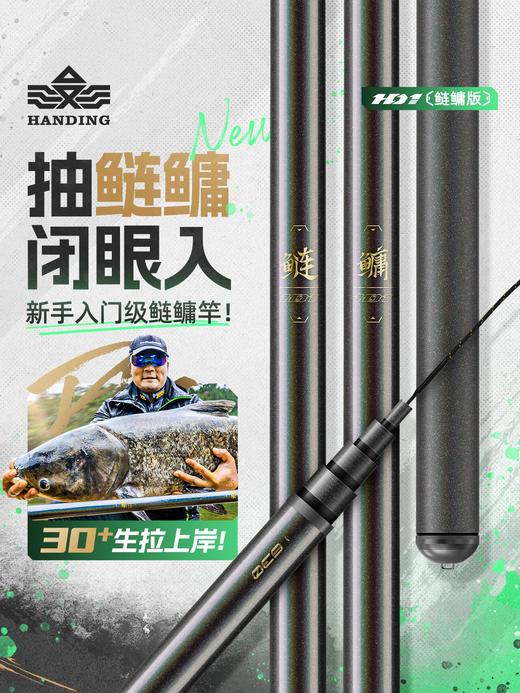 汉鼎一号鲢鳙版鱼竿手杆台钓竿鲢鳙钓竿钓鱼竿手竿 商品图0