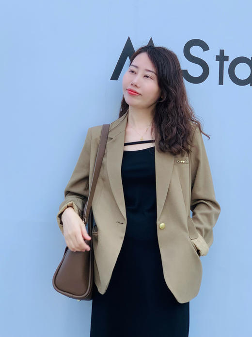 【百图lulu定制】【钢琴键吊带裙】独特 简约 气质 一字带 吊带裙 商品图2