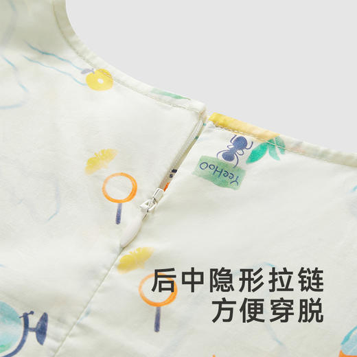 英氏女童连衣裙轻薄透气纯棉夏日公主裙新款外出森系裙子 商品图1