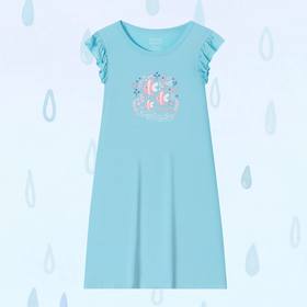 【夏威夷海洋莫代尔】SCHIESSER德国舒雅女童家居莫代尔睡裙3F/22519D