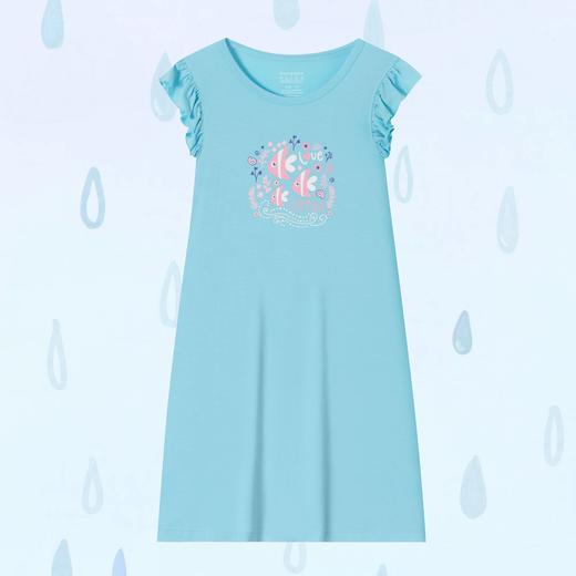 【夏威夷海洋莫代尔】SCHIESSER德国舒雅女童家居莫代尔睡裙3F/22519D 商品图0