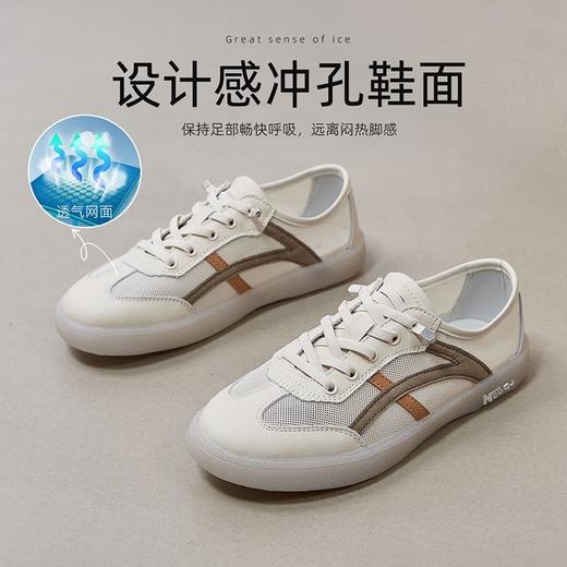 ZHR则则耐磨防滑低帮休闲2024春季新款透气百搭运动休闲女鞋 商品图2