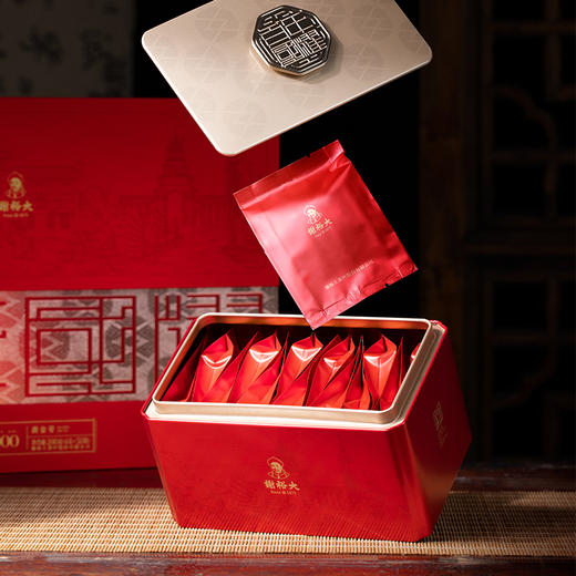 【2025新茶上市】谢裕大精品黄金芽200g盛世5000绿茶200g（4g*50包） 商品图2