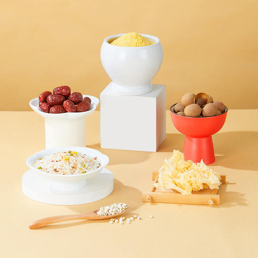 燕之坊 抬头见禧龙年杂粮干货礼盒 1.789kg 企业团购送礼 桂圆红枣小米 商品图4