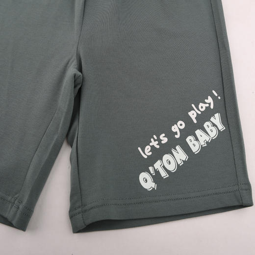 棉果果夏季新品男童珠地棉针织中裤M212203224290 商品图2