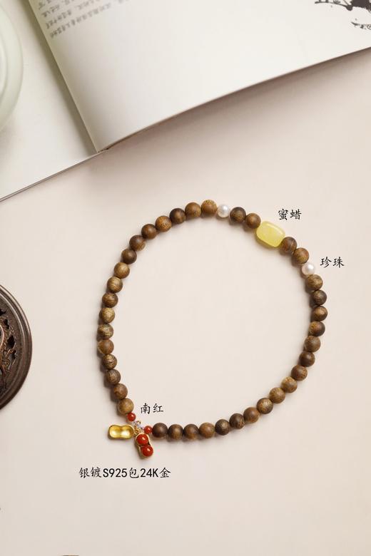 【青山特惠】8mm*38颗绿棋楠 妍蓉 沉香手串 c52 商品图4