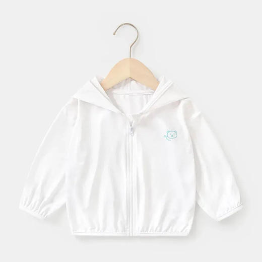 【超百搭，清新好看透气舒适！】upf50+儿童冰丝防晒衣夏季透气男女童，宝宝轻薄防晒服防紫外线外套，光滑凉爽告别夏日粘腻-QQ 商品图4