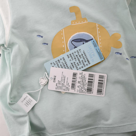 棉果果夏季新品男童纯棉短袖T恤M212140224280 商品图5