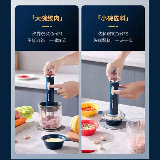 东菱绞肉机电动小型料理机多功能绞菜碎肉搅拌机百味佐料机 商品图3