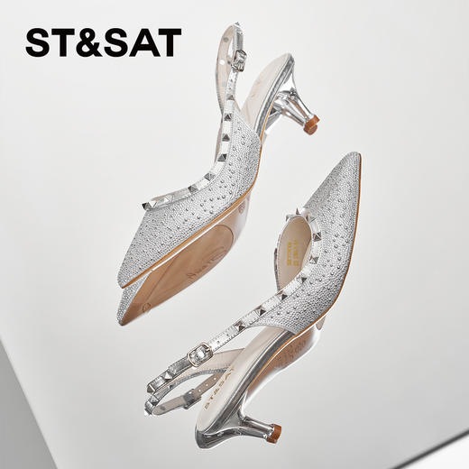 星期六性感铆钉中后空SSC1114106 商品图1