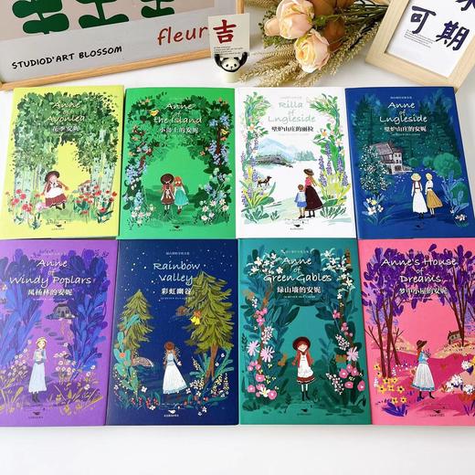 3.4折包邮《绿山墙的安妮》全8册，赠送《清秀佳人》手账本 商品图2