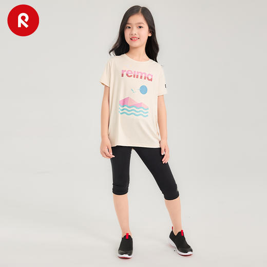 reima男女儿童鞋子大童春夏新款可机洗轻巧透气一脚蹬运动鞋 商品图3