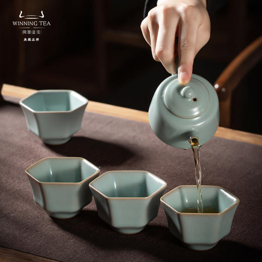 问鼎汝瓷天青辛丑晨星杯 商品图2