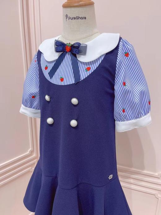 小草莓假两件娃娃裙 商品图1