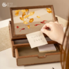 艷湘绣 天地人和文房雅物 桌面收纳盒 商品缩略图3