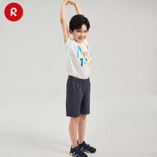 reima男孩儿童泳裤大童2024春夏新款海边速干防晒时尚沙滩短裤 商品图2