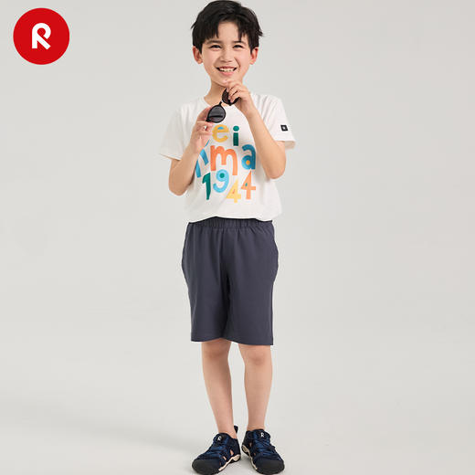 reima男孩儿童泳裤大童2024春夏新款海边速干防晒时尚沙滩短裤 商品图1