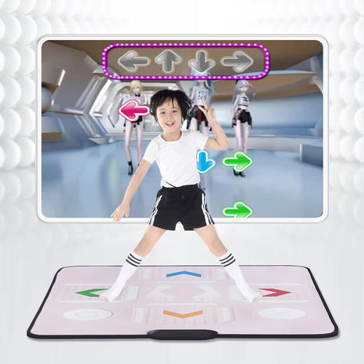 宏太跳舞健身毯 手机平板APP款 支持投屏电视机投影仪 HT-07DM 商品图2