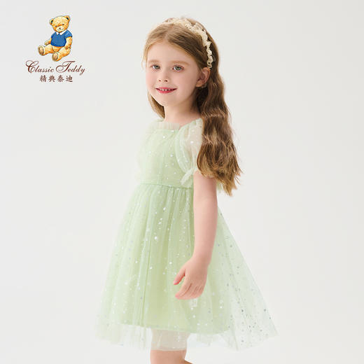 【90-130】【精典泰迪】女童短袖连衣裙半袖公主裙 商品图2