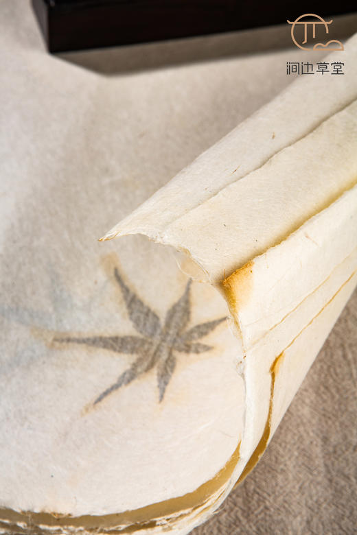 80年代日本制两层皮纸夹枫叶石州和纸 商品图11