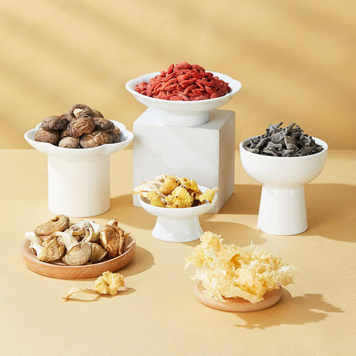 燕之坊 富贵祥瑞套盒346g 银耳香菇木耳枸杞 商品图4
