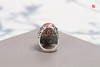 南红戒指【炽热】，925银镶 商品缩略图5
