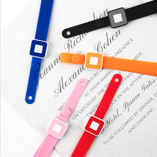 证件绳-硅胶直身扣（圆/方） 商品图3