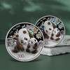 【精制币】2024年熊猫150克·1公斤幻彩银币 商品缩略图0