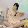 【颜值天花板！超可爱家居服套装】升级宽松慵懒版型，超软超亲肤！女夏季短袖草莓熊卡通睡衣睡裤两件套 商品缩略图5