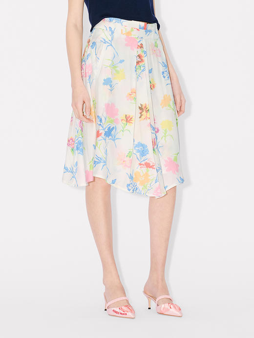KENZO 半身裙女  FE52JU1839O8-02 OFF WHITE. 商品图3