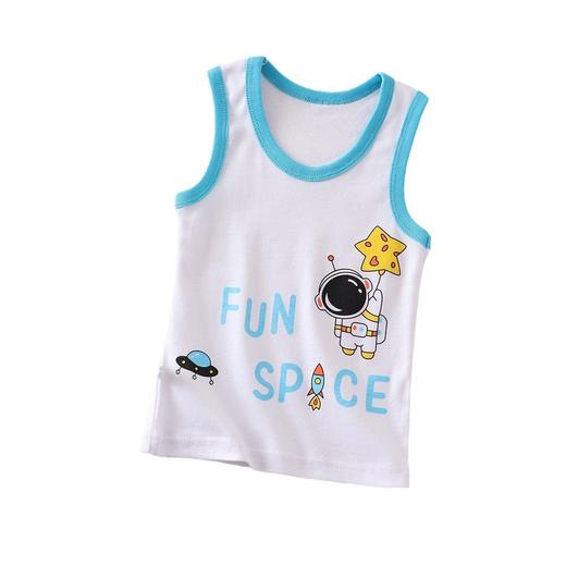 【39.9元4件】儿童纯棉A类背心男女宝包夏季薄工字打底衫女童小吊带90-140码_ZSY 商品图6