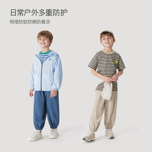 【超轻速干】马克珍妮男童宽松速干裤防蚊裤儿童束脚裤夏装240355 商品图1