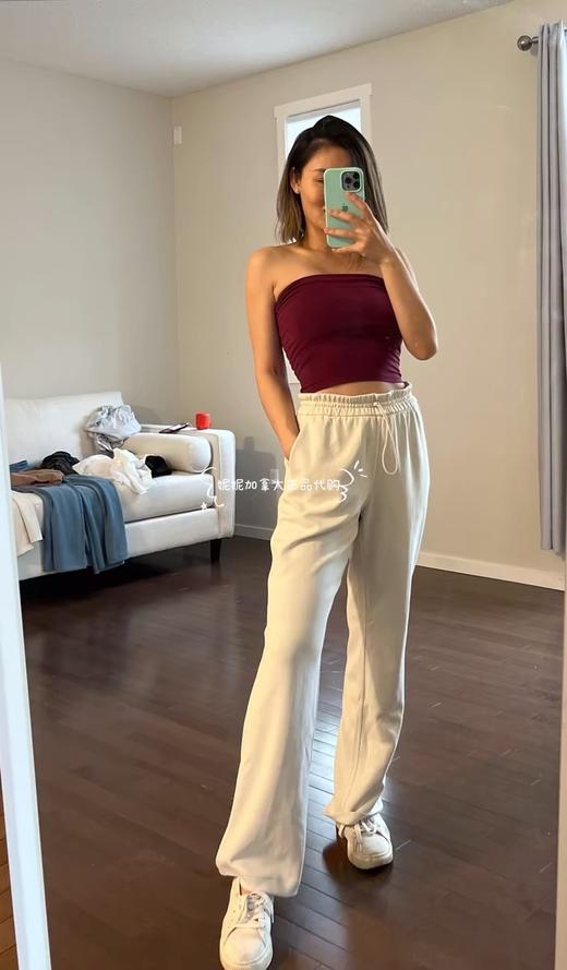 lu家王牌神裤！原价1080元！softstreme最火最难买的款了，新增米白色❗️原版面料质感绝了！超级无敌显瘦显腿长，穿上就爱了，修饰腿型第一名🥇 商品图12