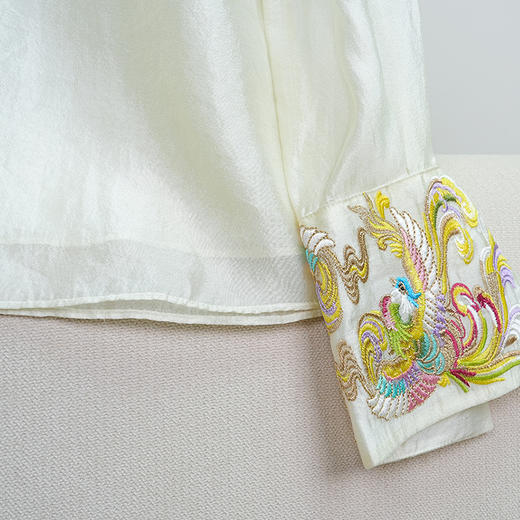 改良复古新中式，唐装汉服国潮刺绣中国风上衣OG-9674 商品图3