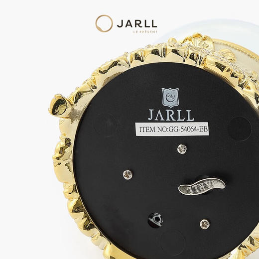 JARLL 120MM 旋转木马音乐盒水球 GG-54064 金色 商品图4