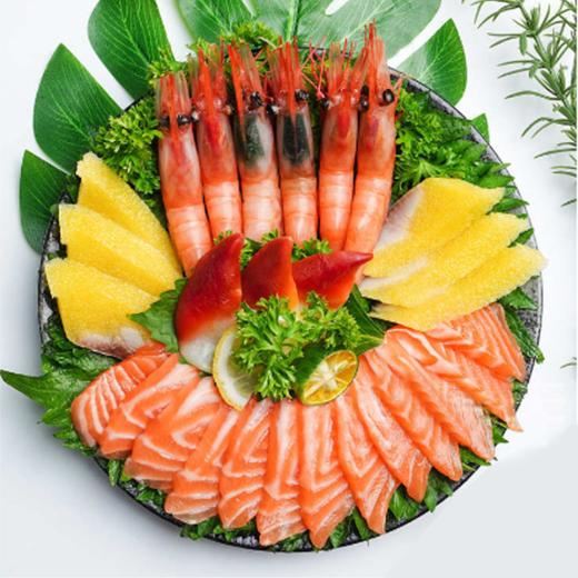 【精致】（三文鱼+北极甜虾+北极贝+希零鱼籽） 商品图0