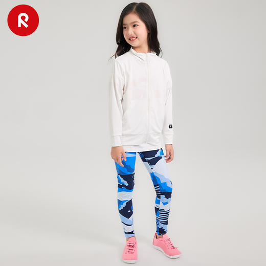 reima男女儿童大童长袖卫衣春秋24新款休闲针织凉感开衫卫衣外套 商品图4