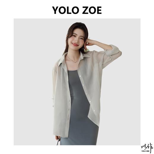 心选丨YOLO ZOE以作 兰精天丝衬衫 商品图3