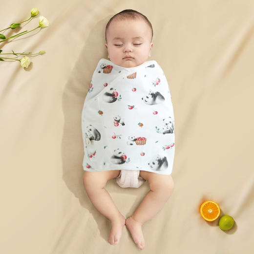 【2条装！限时特价】婴儿防惊跳睡袋包巾春秋a类款纯棉夏季新生儿襁褓巾宝宝睡觉包裹 商品图9