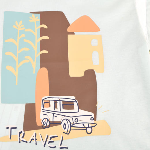 棉果果夏季新品男童纯棉短袖T恤M212140224273 商品图2