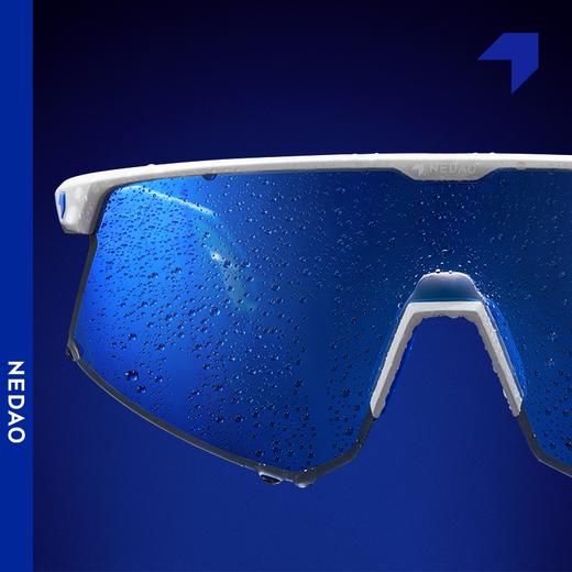 NEDAO内道防眩光防紫外线护目防风防泼水马拉松跑步越野运动眼镜 商品图2
