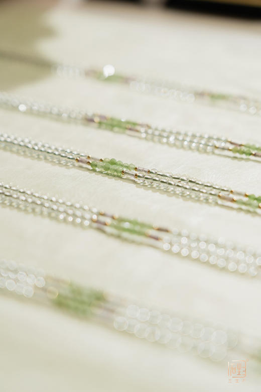 天然白水晶香氛宝瓶国风长链 商品图2