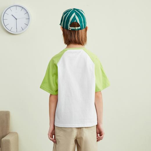 【秒1】【MQD】童装男童夏季新款卡通印花圆领休闲T恤撞色时尚卡通903 商品图4