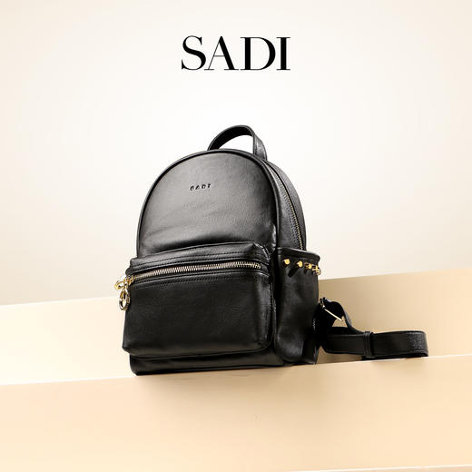 SADI萨迪 日常百搭双肩背包LI2831-01 商品图1