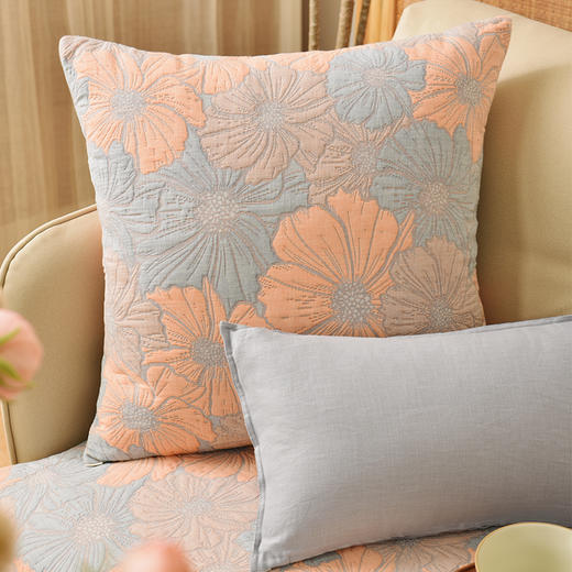 沪上繁华系列沙发巾靠包棉四季通用高端轻奢防滑 商品图3