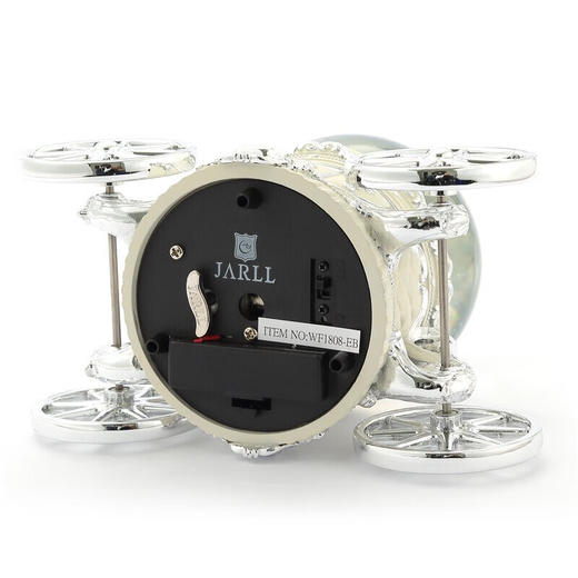 JARLL 100MM 爱情圆舞曲水球 WF1808 银白 商品图5