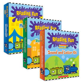 reading fun学乐幼儿阅读教材绘本1/2/3级幼儿自然拼读读物学习儿童启蒙英语语音意识字母认读
